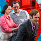 Bob Odenkirk as Saul Goodman, Julie Ann Emery as Betsy Kettleman, and Jeremy Shamos as Craig Kettleman in Better Call Saul season 6, episode 2 (Photo: Greg Lewis/AMC/Sony Pictures Television)